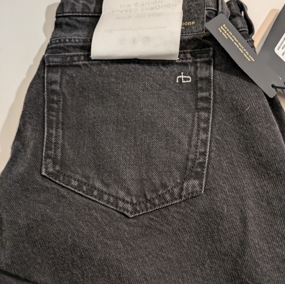 Rag & Bone black Frayed Jeans - Picture 10 of 15